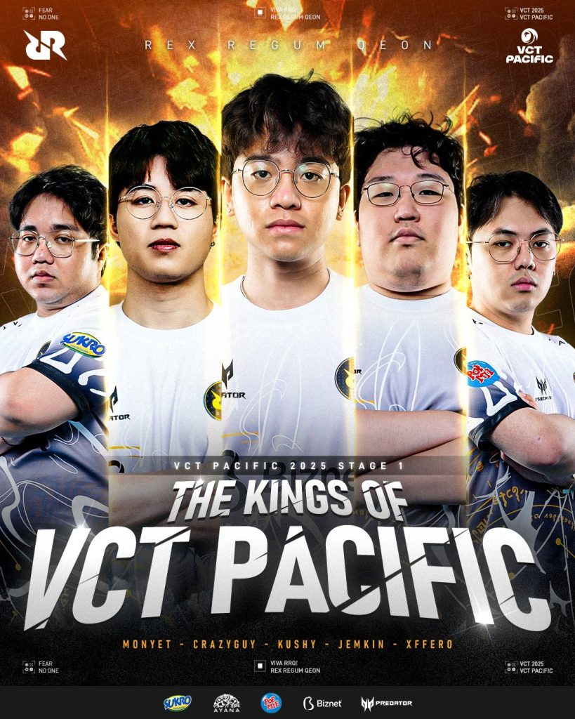 RRQ Juara VCT Pacific Stage 1