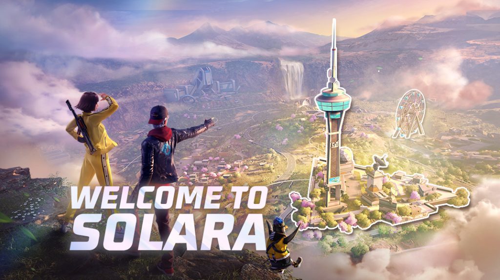 Map Solara Free Fire bertema sci-fi dengan fitur patch baru dan elemen strategi bermain