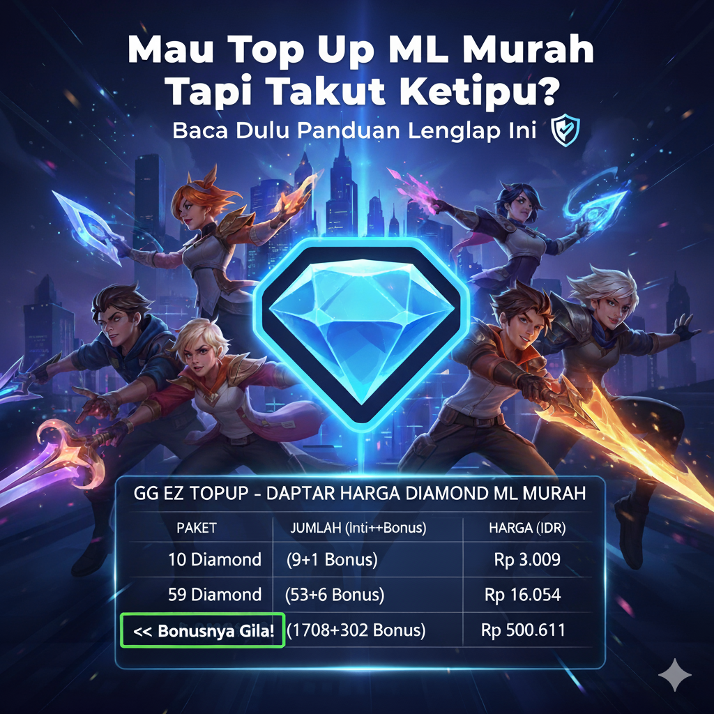 top up Ml murah